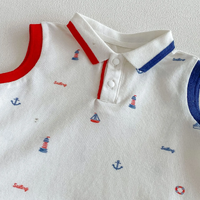 Thumbnail for SunnyBaby – Comodo e carino – Body a polo per neonati