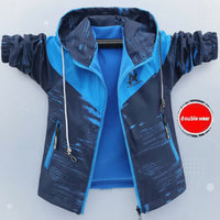Thumbnail for Reversible Kids Jacket – Impermeabile e antivento – Giacca leggera
