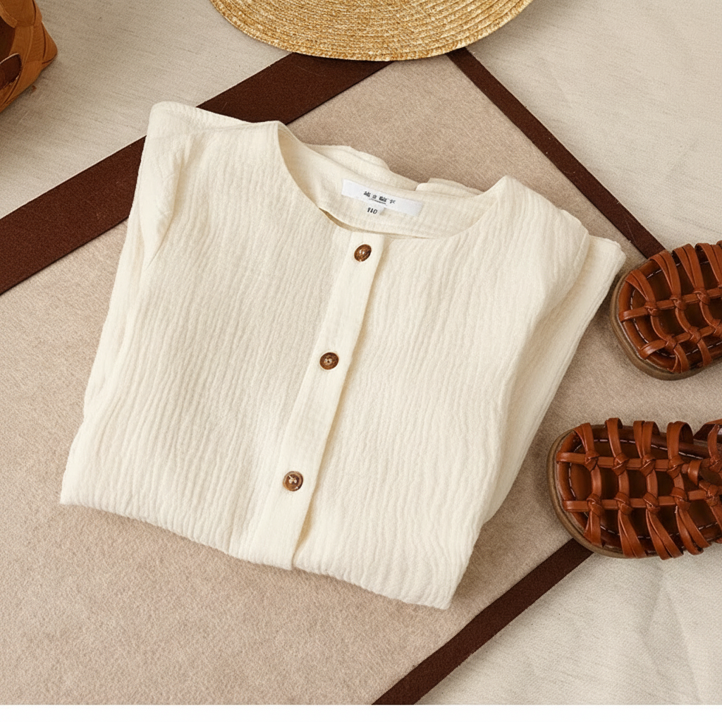 LunaDress – Elegante e leggera – Abito da bambina con taglio a trapezio