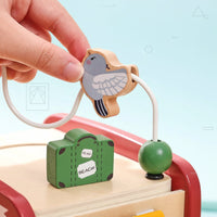 Thumbnail for BusyRide – Educativo e versatile – Bus delle attività Montessori in legno