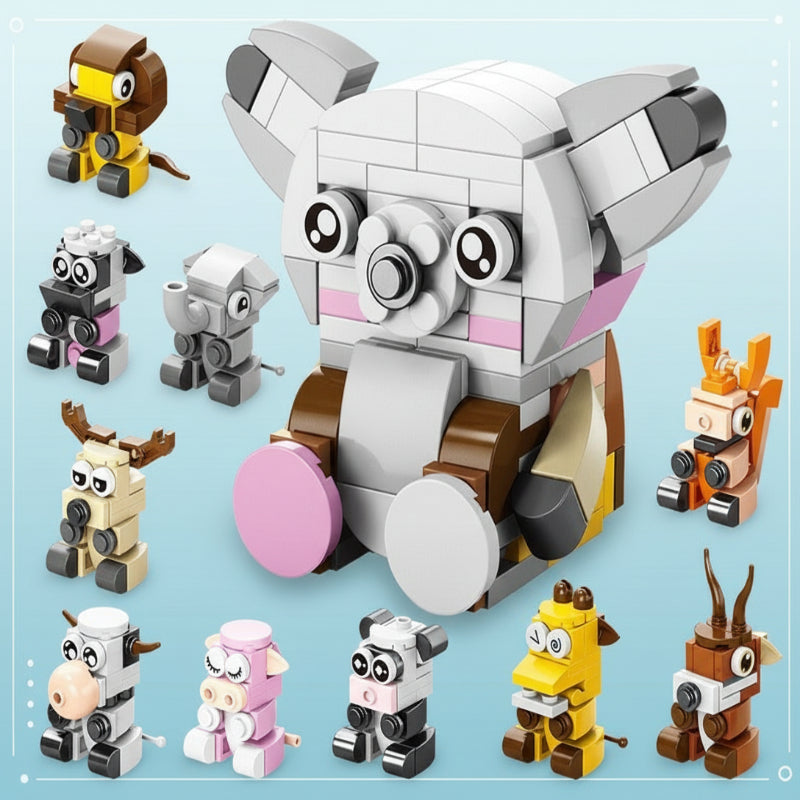BlockCraft – Educativo e divertente – Set di costruzione