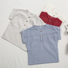 LittleClassic – Elegante e comoda – Camicia da ragazzo in lino con bottoni