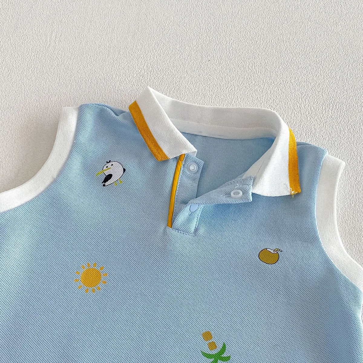 SunnyBaby – Comodo e carino – Body a polo per neonati