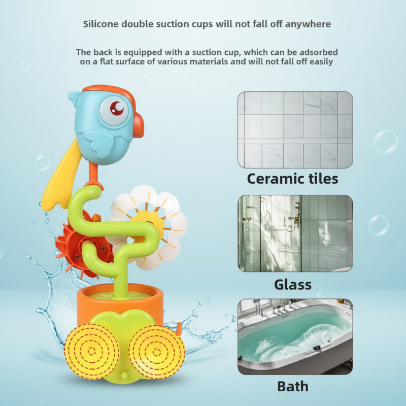WaterWhirl – Colorato ed educativo – Spruzzatore d'acqua