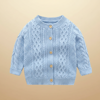 Thumbnail for CozyCub – Comodo e alla moda – Cardigan lavorato a maglia per bambini