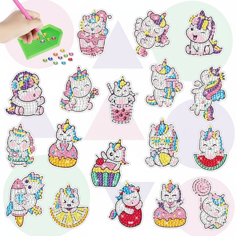 GemArt – Ombreggiato e brillante – Adesivi per pittura con diamanti