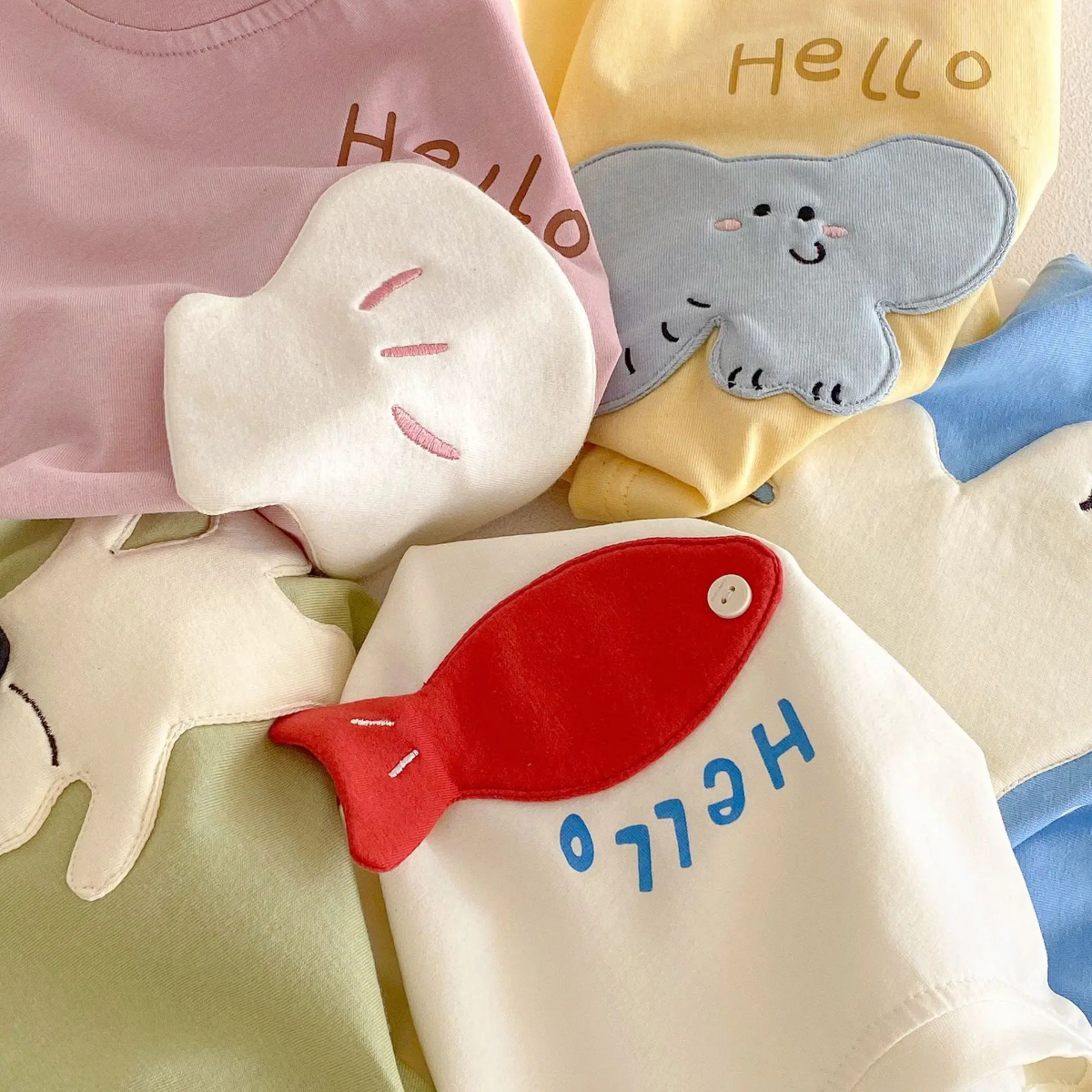 LittlePatch – Cartoni animati e divertimento  – Maglietta per bambini con toppe a tema cartoni animati