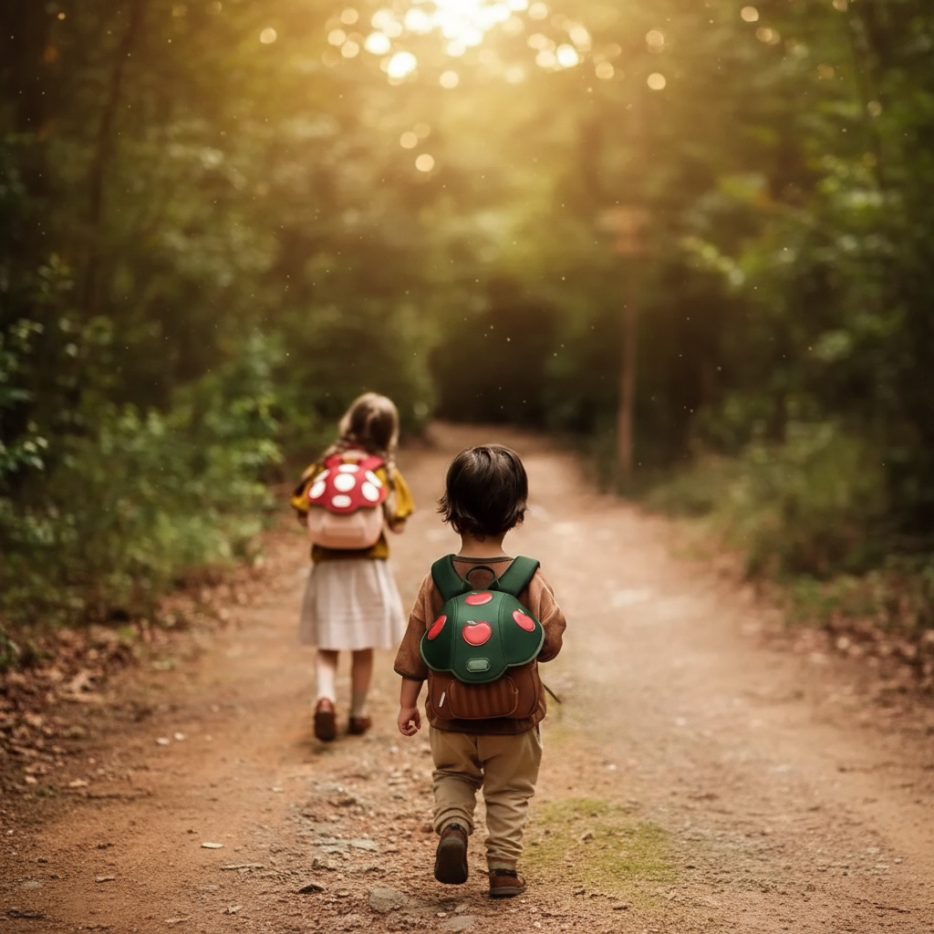 MushroomPack – Carino e pratico – Zaino per bambini di design