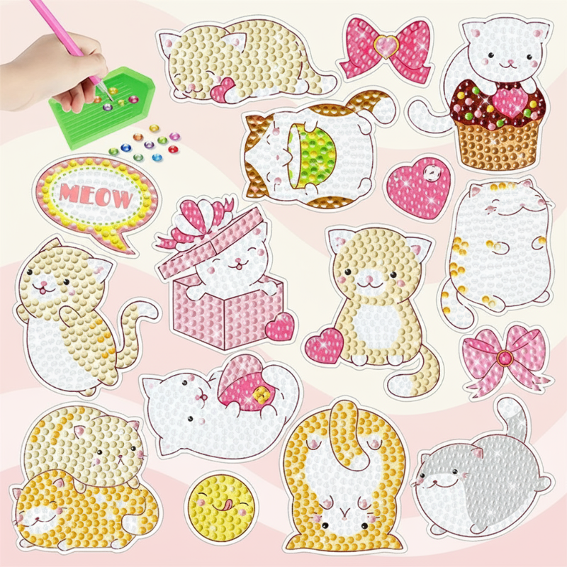 GemArt – Ombreggiato e brillante – Adesivi per pittura con diamanti