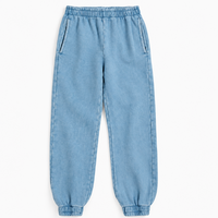 Thumbnail for TrendStyle – Alla moda e comodi – Pantaloni da bambino in stile jogging-denim