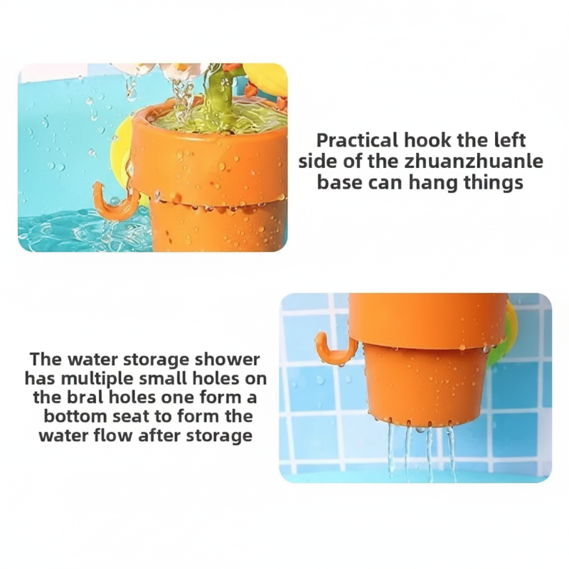 WaterWhirl – Colorato ed educativo – Spruzzatore d'acqua