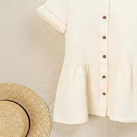 Thumbnail for LunaDress – Elegante e leggera – Abito da bambina con taglio a trapezio