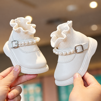 Thumbnail for PearlCharm – Eleganti e carini – Stivaletti da bambino con dettagli in perline