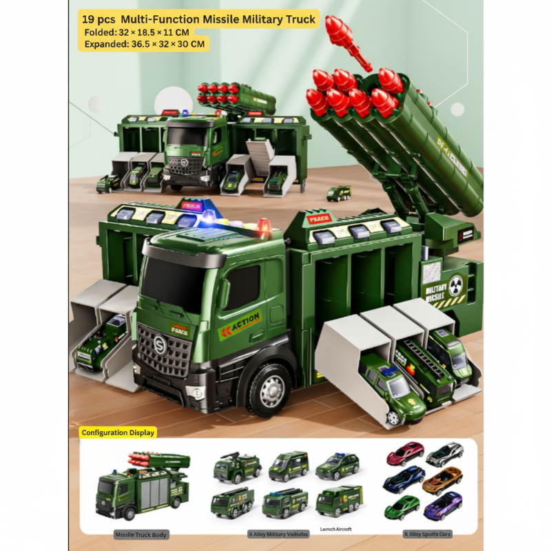 MegaTank – Robusto e innovativo – Camion militare