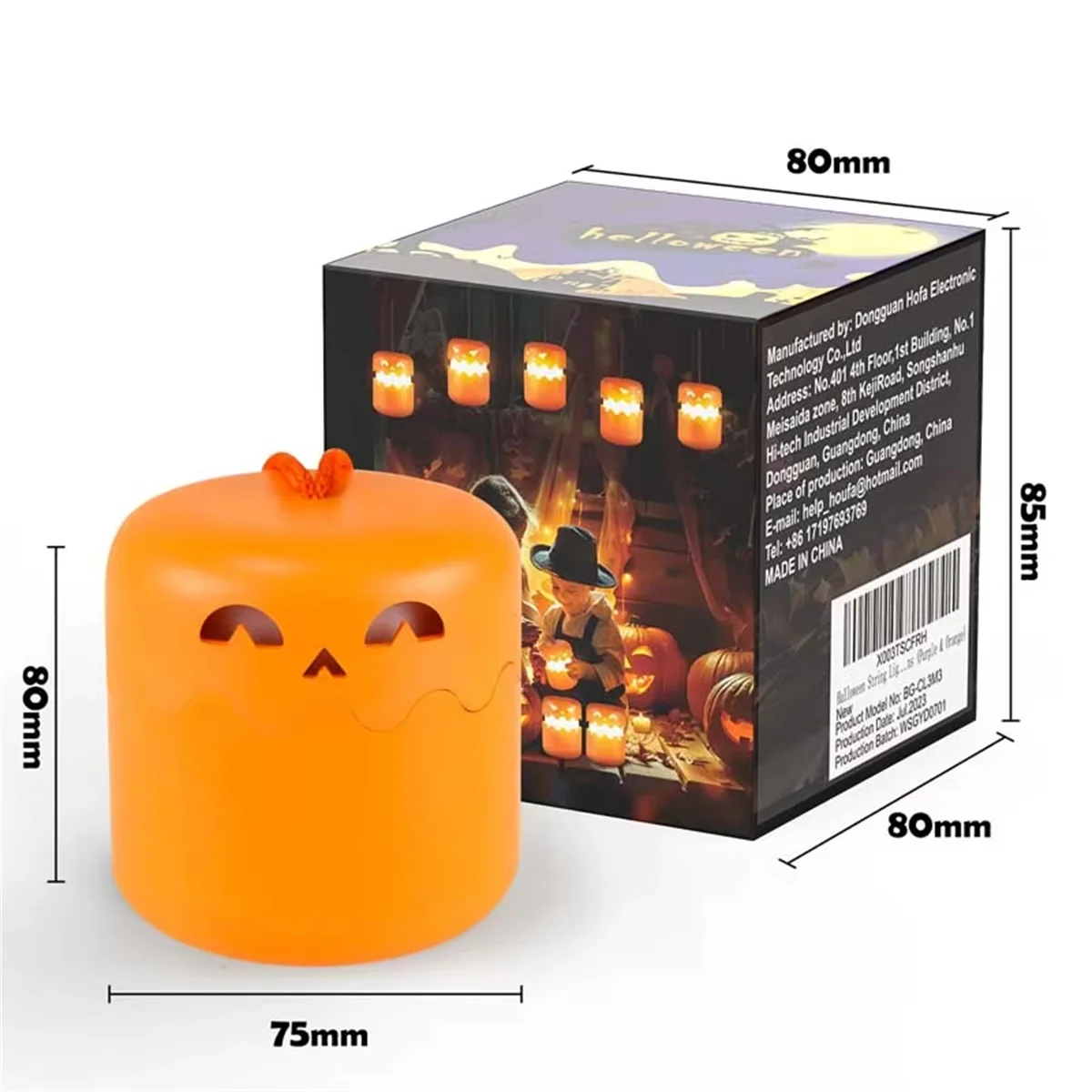 SpookyLight – Festosa e unica – Lanterna di zucca di Halloween