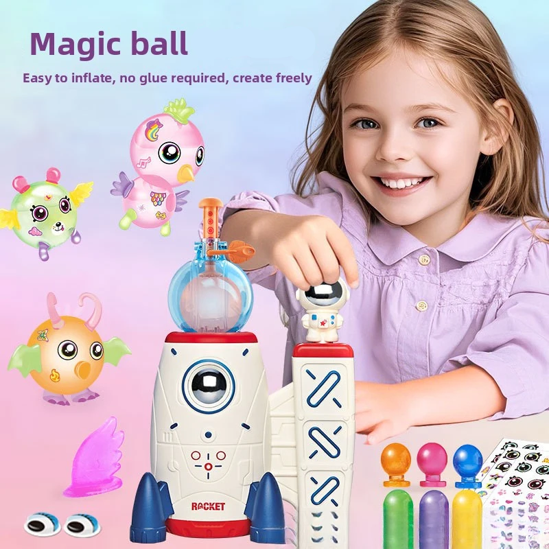 RocketFun – Creativo e magico – Set da gioco per creare palloncini