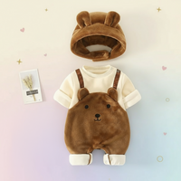 Thumbnail for MiniSnow – Accogliente e protettivo – Tutina e cappellino in peluche