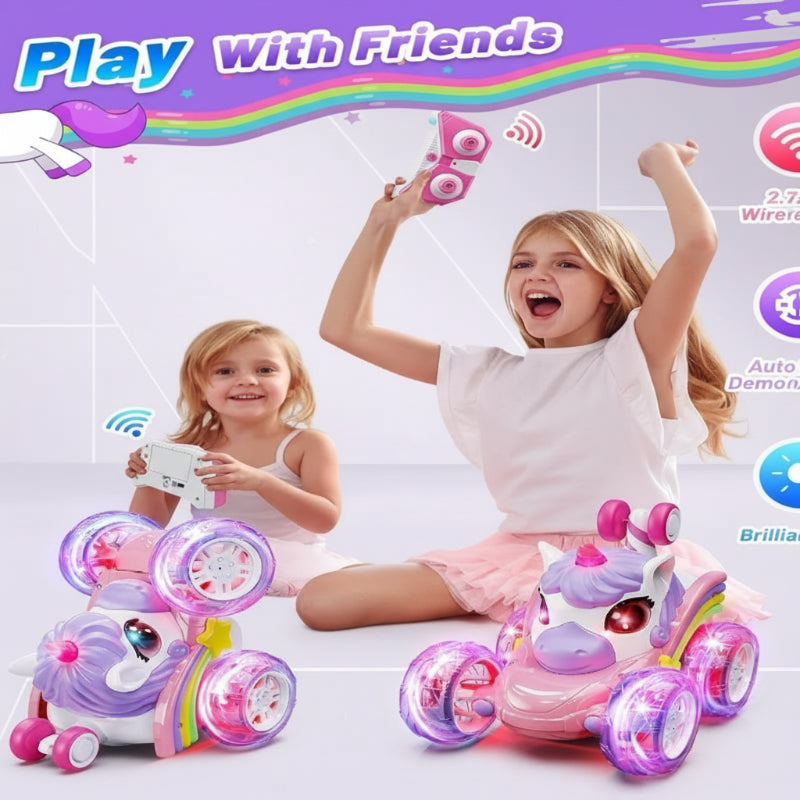 GlowRide – Colorato e dinamico – Auto RC Unicorno