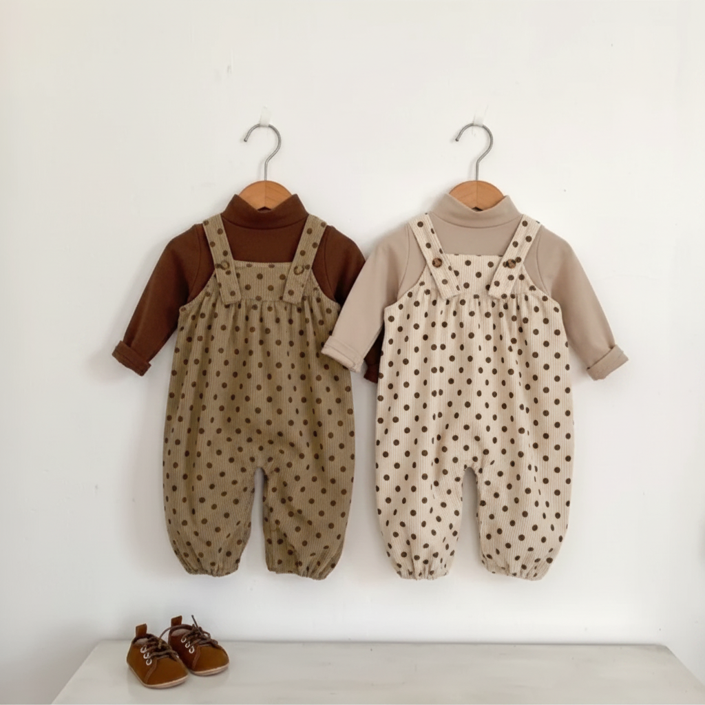 BabyBloom – Carino e comodo – Tuta con motivo a pois