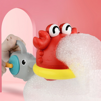 Thumbnail for BubblePlay – Educativo e divertente – Giocattolo da bagno “Krab Bubbel”