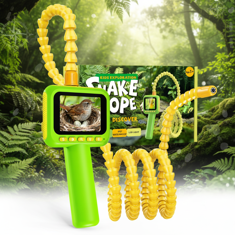 JuniorExplorer – Educativo e divertente – Videocamera boroscopica per bambini