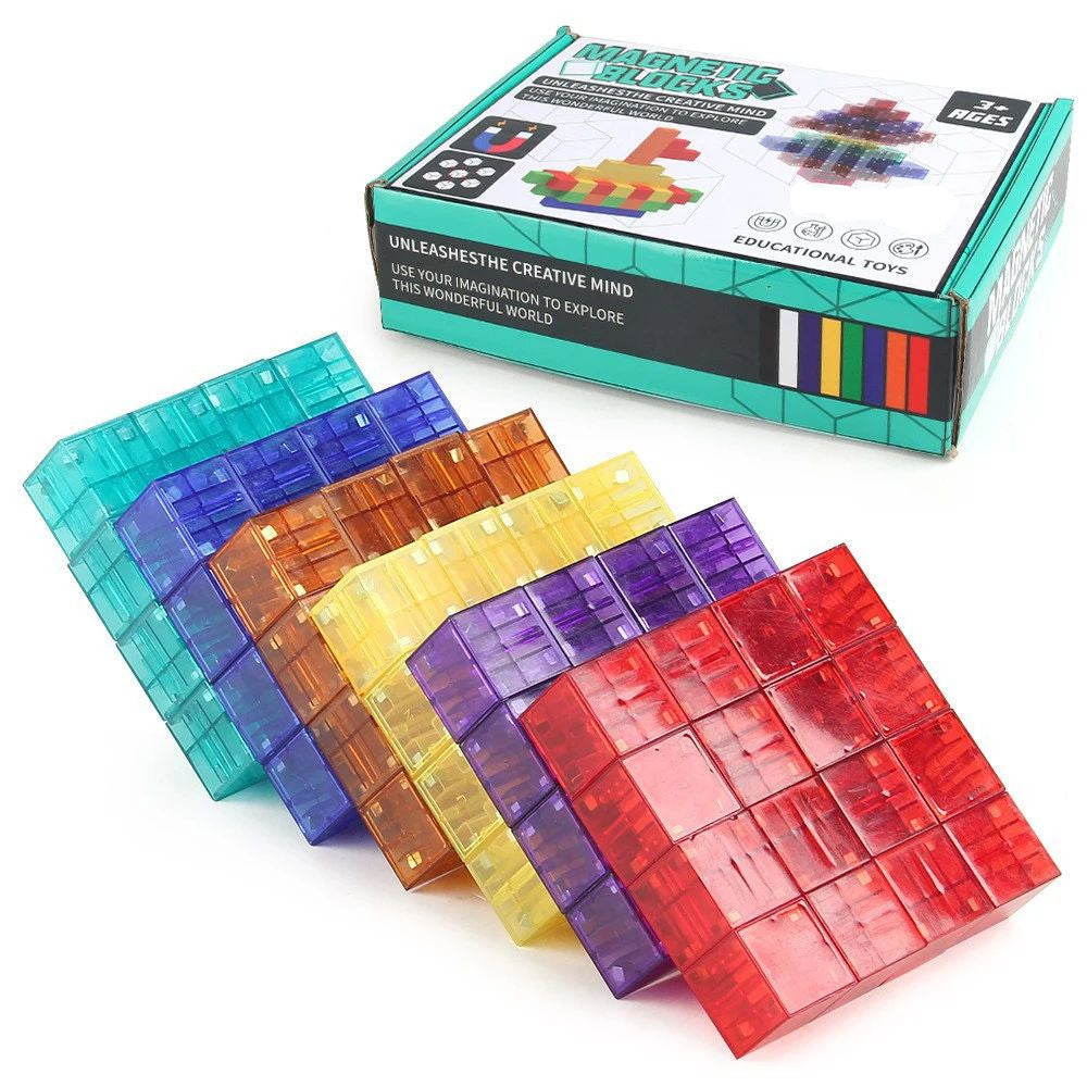 Magic Cubes - Fantasia e divertimento - Blocchi magnetici da costruzione