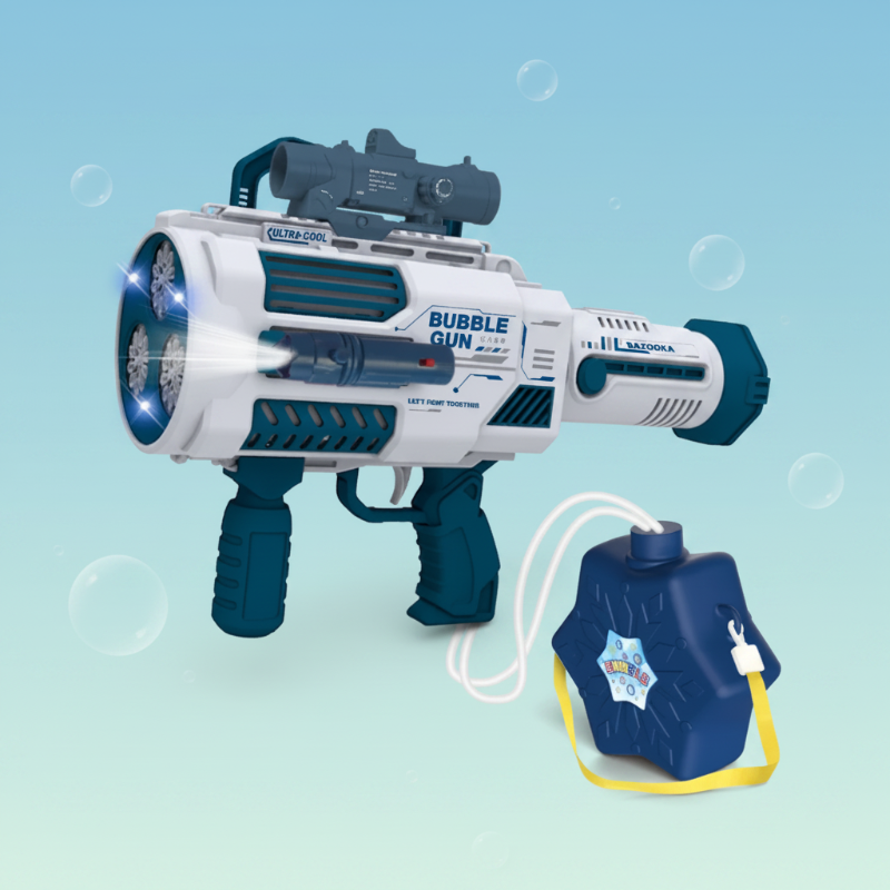 Light Up Bubble Gun – Giochi e musica – Pistola per bolle di sapone