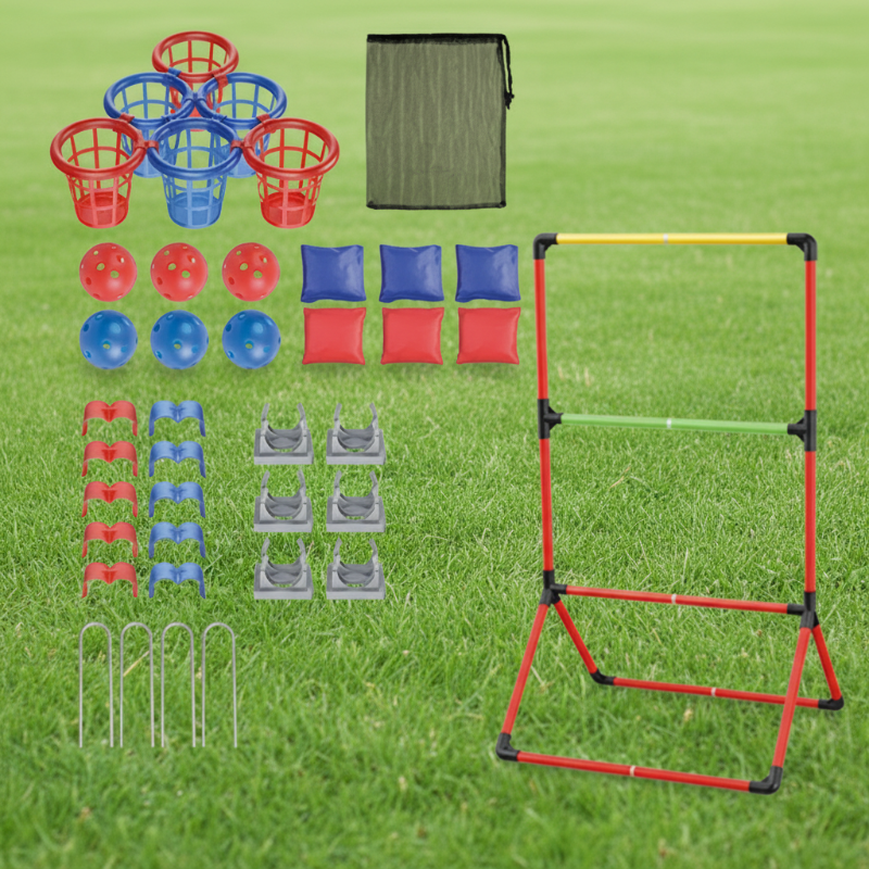 Sandbag Toss Game – Interattivo e all'aperto – Set di giochi con sacchetti di semi