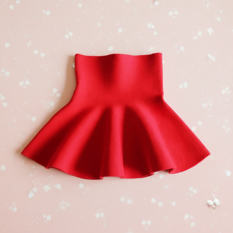 Girls Knitted Skirt – Comfort e stile – Gonna per bambina