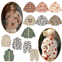 Thumbnail for WarmHug – Comoda e alla moda – Giacca in pile per bambini con stampe divertenti
