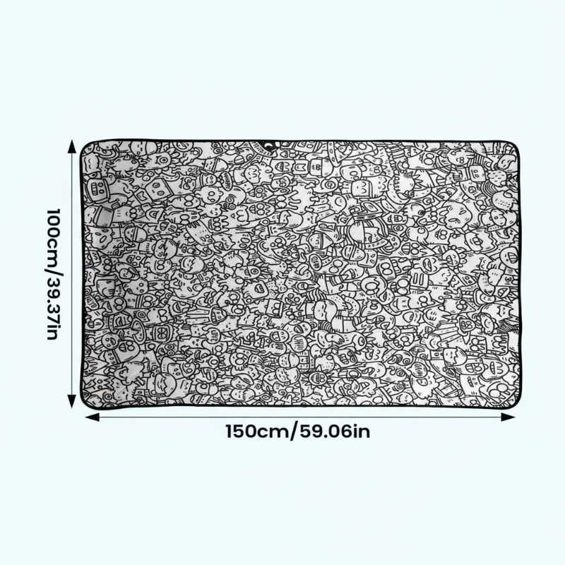 ColorFun – Creativo e istruttivo – Grande coperta da colorare