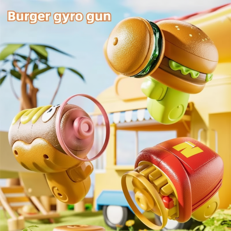 Flying Disk Toy – Creatività e movimento – Gyro Gun