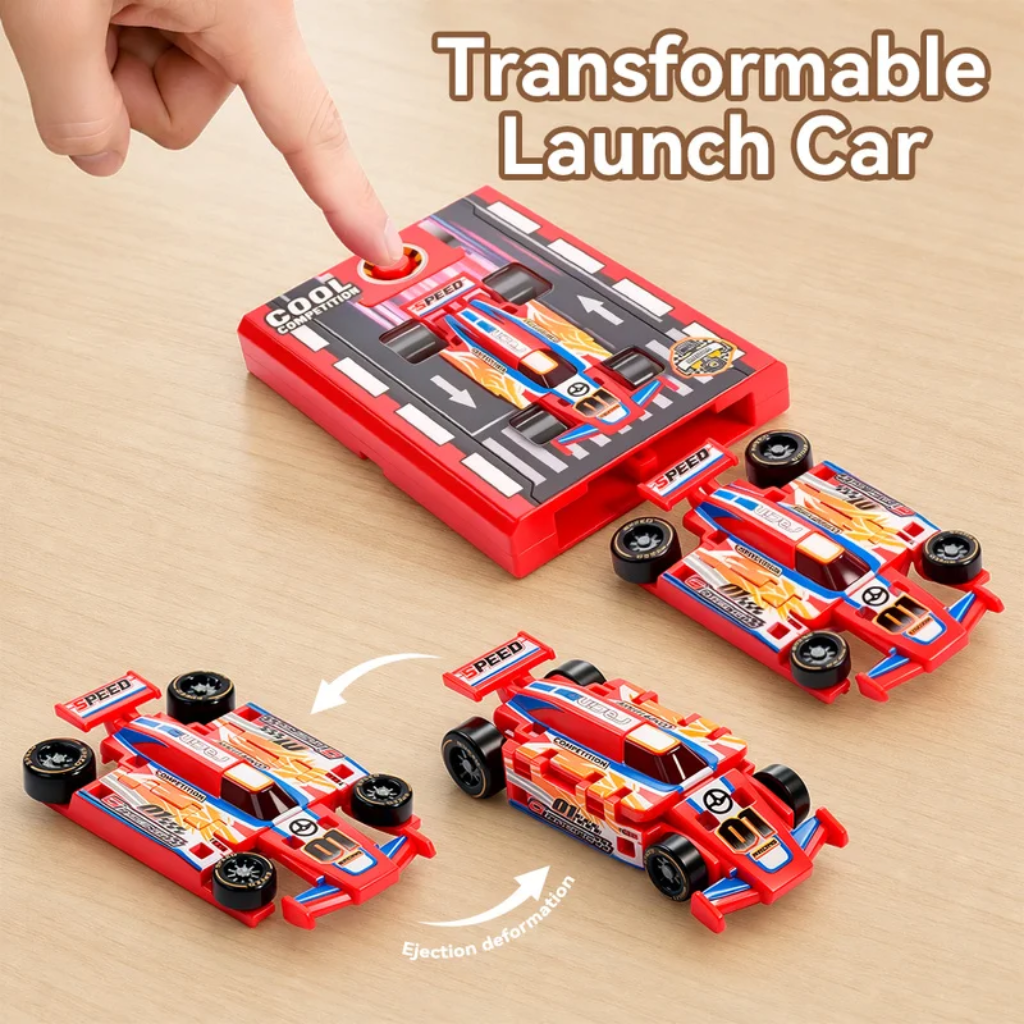 SpeedTransform – Attivo e interattivo – Auto da corsa trasformabile