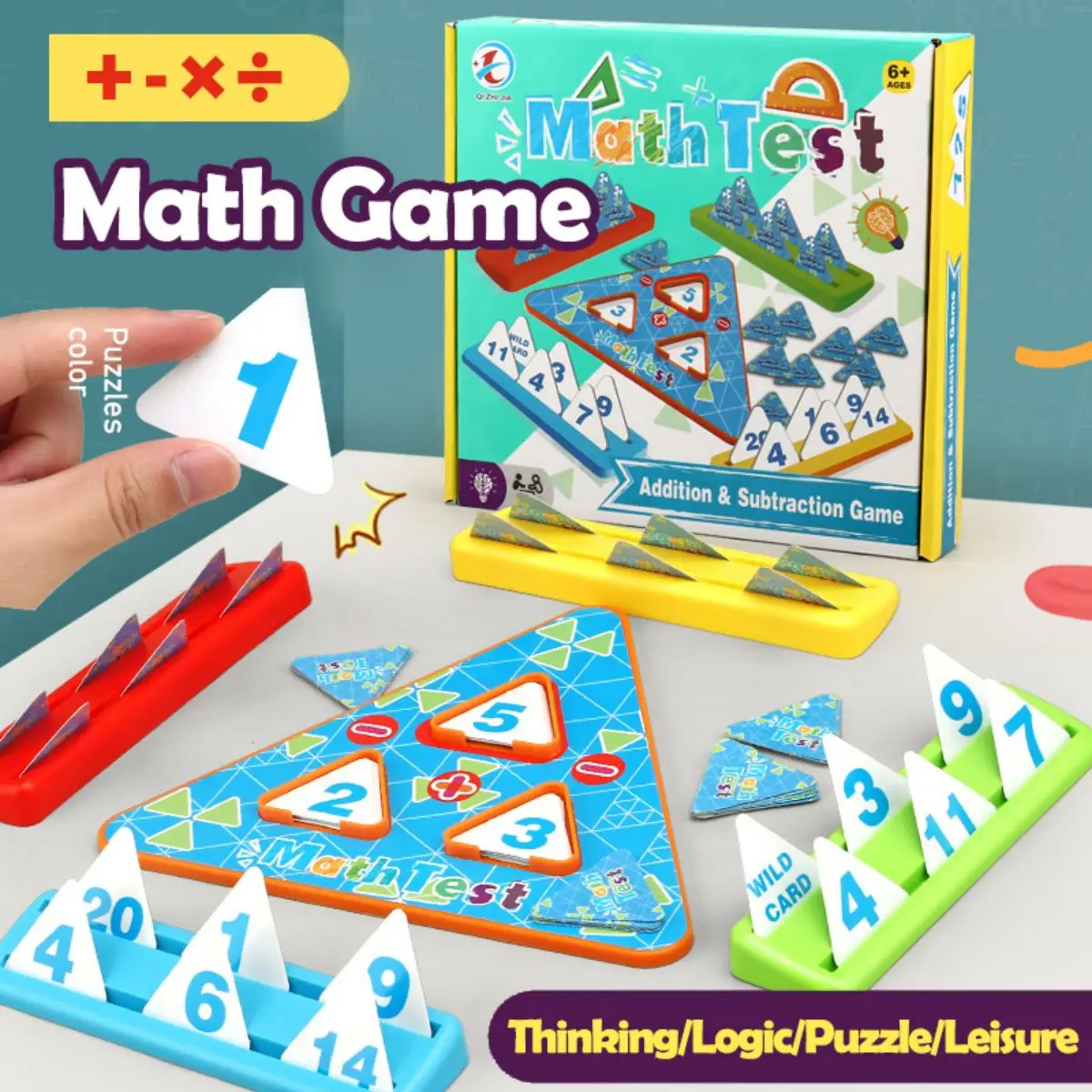 SmartLearners – Divertente ed educativo – Gioco di puzzle matematico