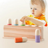 Thumbnail for Color Spring – Giocare e crescere – Giocattoli sensoriali in legno per neonati