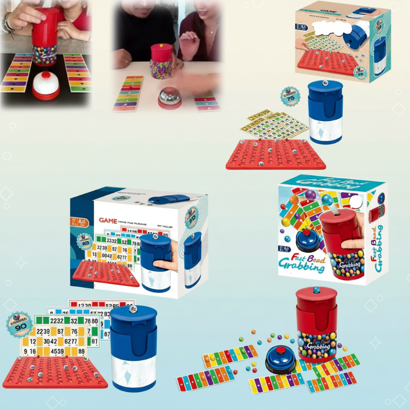 Color Match Bingo Game – Veloce e interattivo – Gioco di reazione