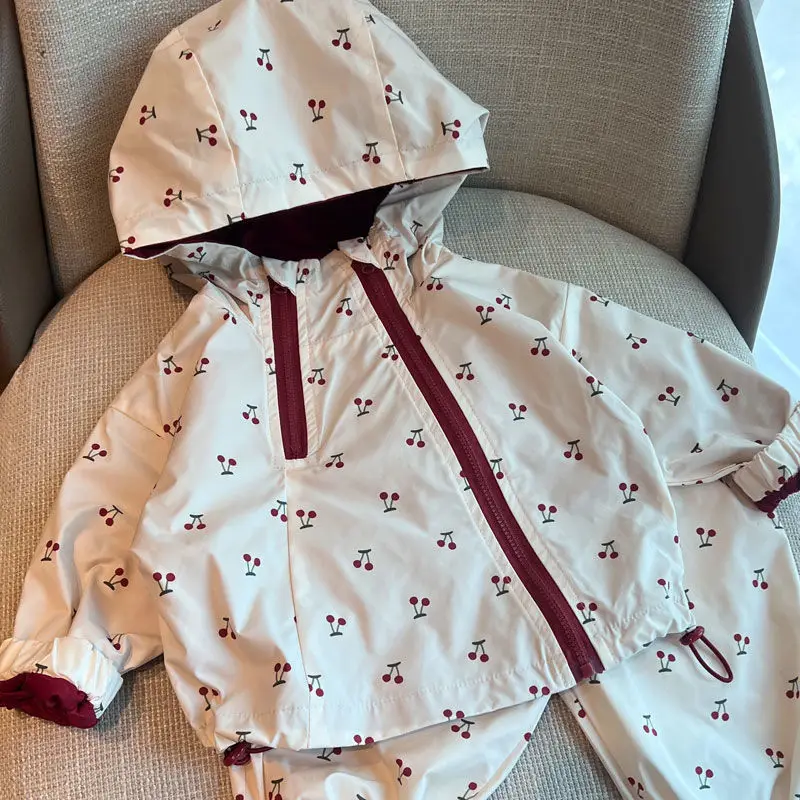 SoftBreeze – Antivento e comodo – Set da bambino composto da giacca e pantaloni