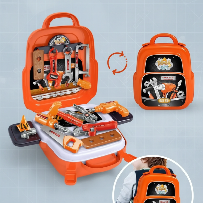 ToolMaster – Educativo e realistico – Set di attrezzi per bambini