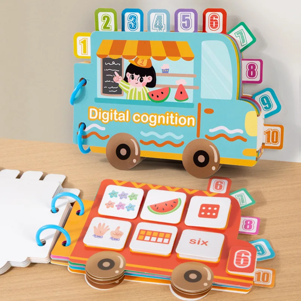 SmartCount – Educativo e divertente – Libro dei numeri con attività di conteggio