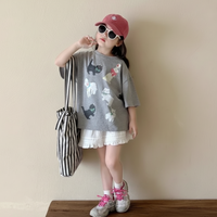Thumbnail for CatFun – Casual e giocoso – Maglietta oversize con stampa gatti