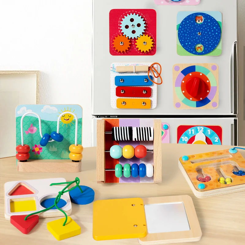 TinySkills – Creativo ed educativo – Tavola magnetica Montessori “Busy Board”