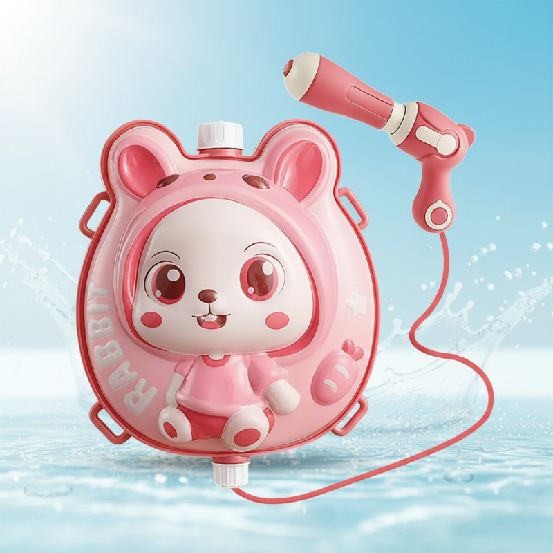 Kids Water Blaster – Divertente e pratico – Zaino con pistola ad acqua