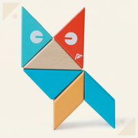 Thumbnail for MagPlayer – Creatività e motricità – Blocchi magnetici in legno fai da te