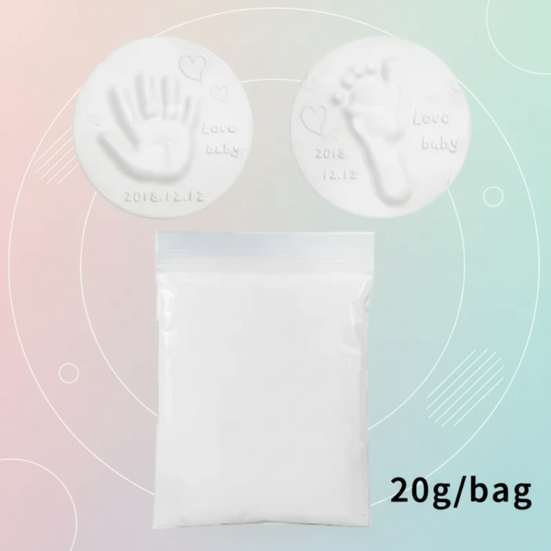 Baby Imprint Clay Kit – Ricordo & Unico – Set per impronte in argilla