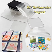 Thumbnail for FridgeArt – Creativo e personale – Set di magneti in acrilico fai da te per il frigorifero