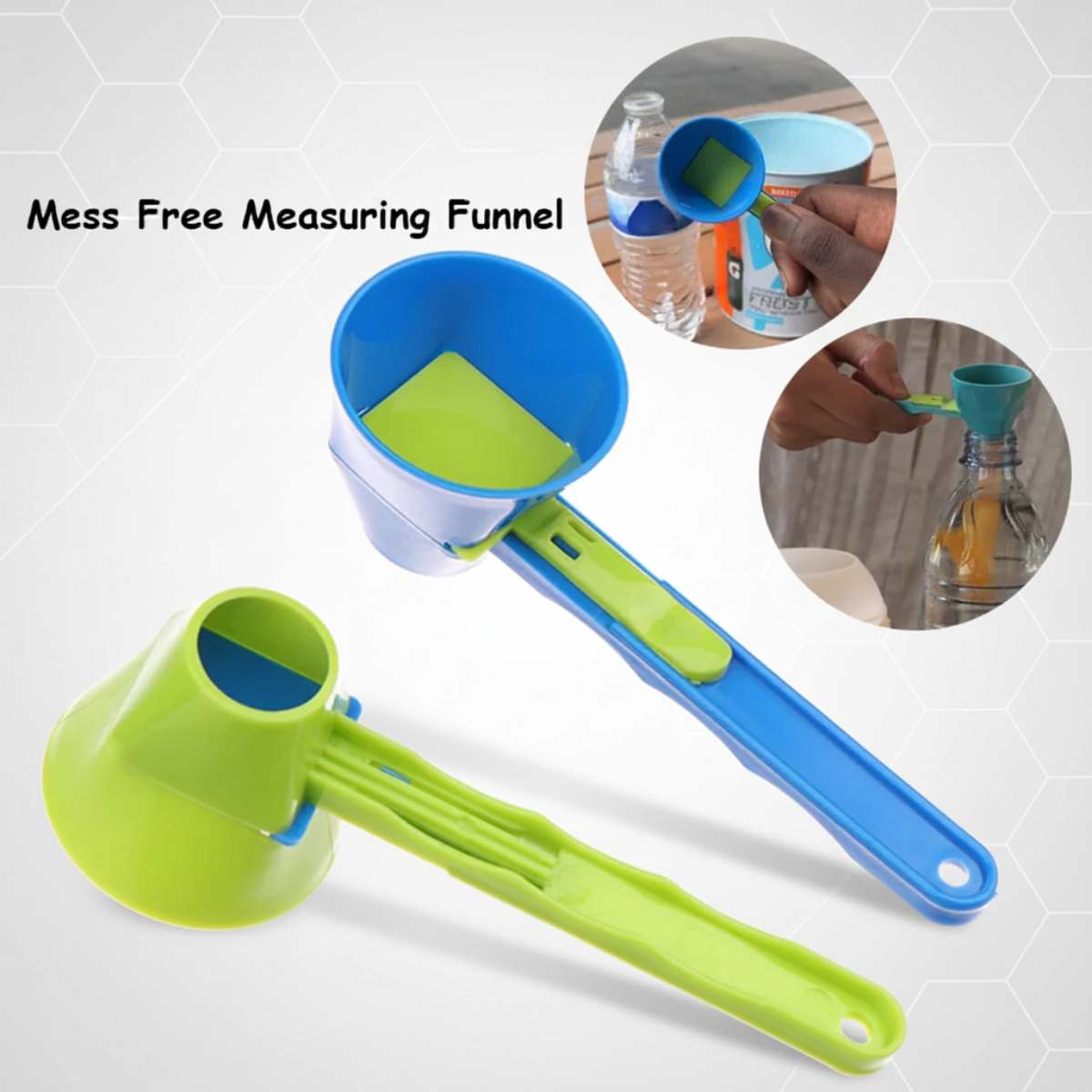 PourPerfect – Cucina e prodotti su misura – Misurino, cucchiaio e imbuto