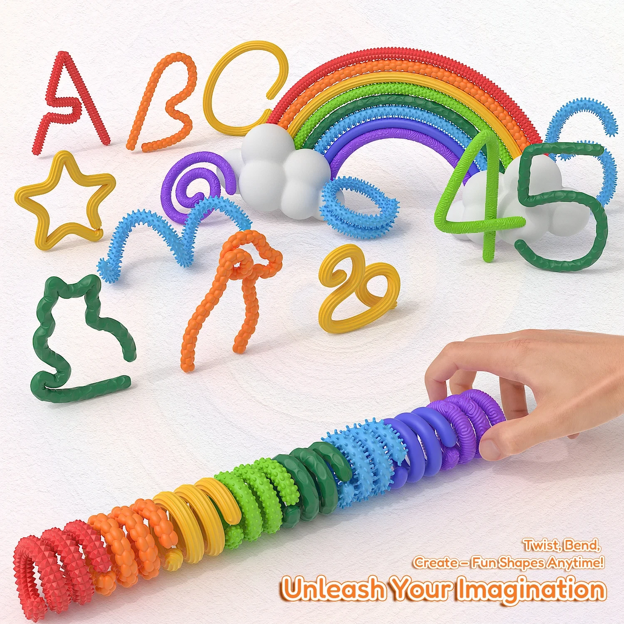 SensoryFlex – Rilassanti e interattivi – Fidget Sticks sensoriali