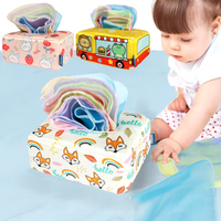 Thumbnail for KleurenKracht – Sviluppo e sensi - Scatola di fazzoletti sensoriali Montessori