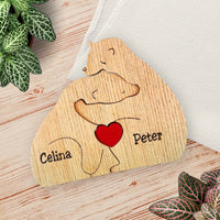Thumbnail for Family Puzzle™ – Regalo personalizzato per la Festa della Mamma con una famiglia di orsacchiotti