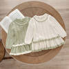 MiniBelle – Elegante e morbida – Abitino da neonato lavorato a maglia con dettagli a volant